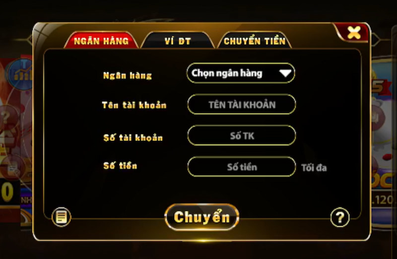 Hướng dẫn rút tiền Go789
